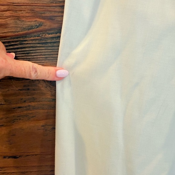 Wayf Cream High Waist wide Leg Women's Trousers NWT - Picture 15 of 16